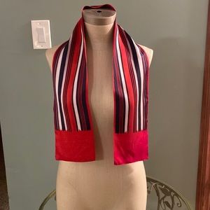 Long silk type scarf